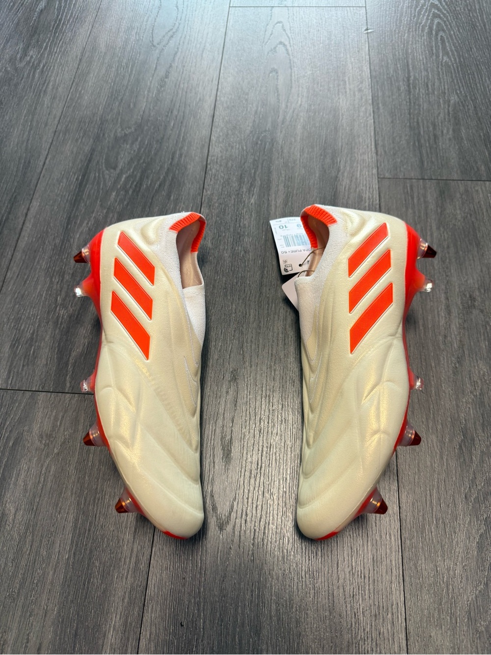 Adidas Copa Pure+ SG Orange Heatspawn Pack Soccer Cleats HQ8879 Men’s Size 9
